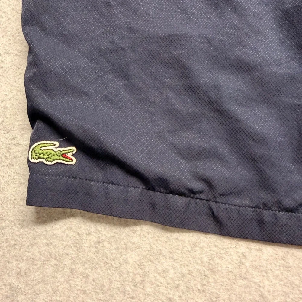 Lacoste Sport Mens Navy Blue Diamond Taffeta Swim Shorts Trunks US S FR 3